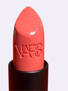 NARS Creamy Coral Lipstick - Vibrant Coral Pink in LICENSE TO LOVE
